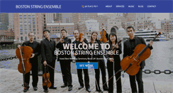 Desktop Screenshot of bostonstringensemble.com